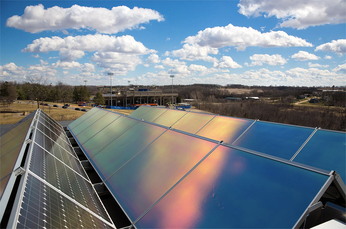 UW-Platteville solar panels